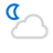 Partly cloudy