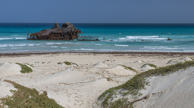 Beaches of pure white sand